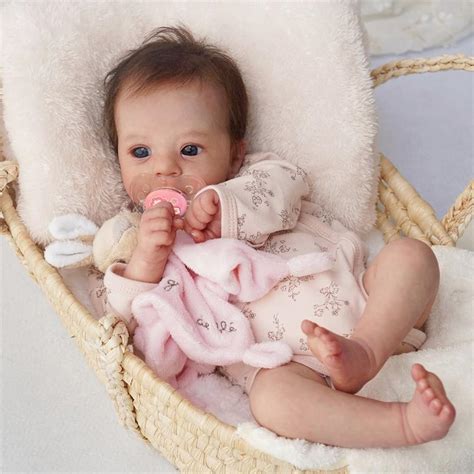 Soft Body Reborn Doll With Accessories Lifelike Reborn Baby Doll 17 ...