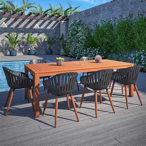 Buy Brampton Patio Brampton Murten 9-Piece Rectangular Patio Dining Set ...