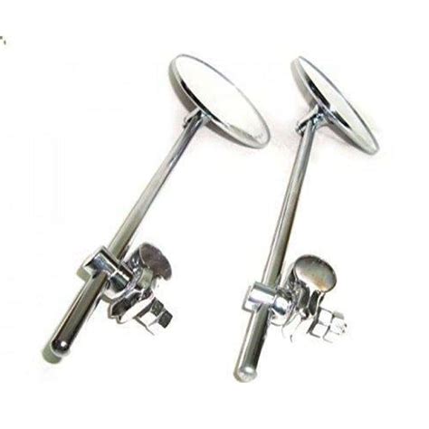 Autobird Chrome Mirrors for Royal Enfield - Set of 2