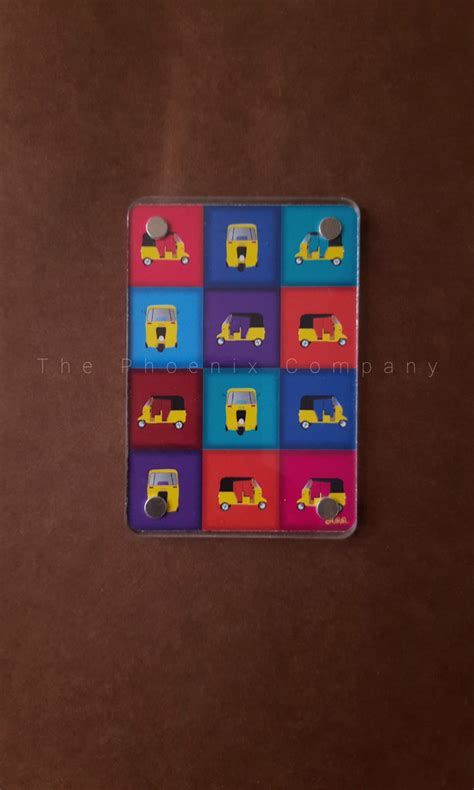 Chennai Fridge Magnet | Chennai Souvenirs | Autorickshaw Fridge Magnet ...