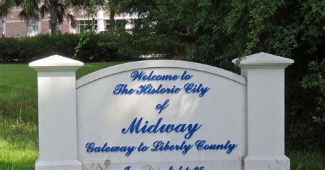 Geographically Yours Welcome: Midway, Georgia