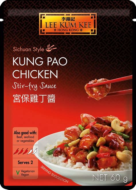 LEE KUM KEE Kung Pao Chicken Stir-fry Sauce, 60 g - Piccantino Online ...