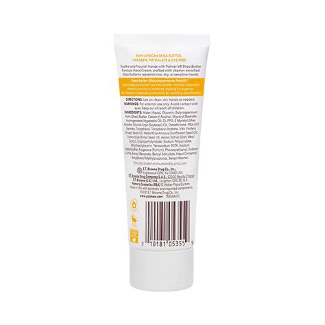 Palmer’s Raw Shea Butter Hand Cream 96g - Cureka