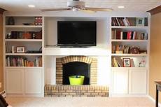 Fireplace Bookshelves by Remodelaholic Fireplace Remodel With Built In Bookshelves Fireplace Bookshelves