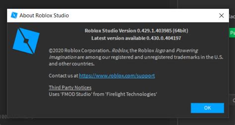 How to Update in Roblox Studio 的图像结果