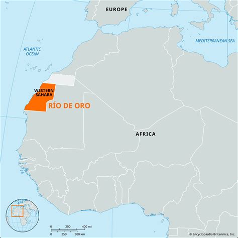 Rio de Oro | Western Sahara, Map, & Facts | Britannica