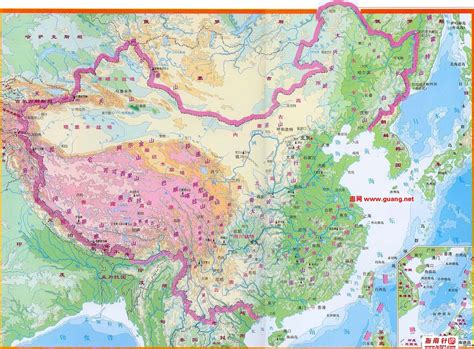 中国地形图 南岭和燕山在哪_百度知道