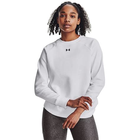 Under Armour Women's Rival Fleece Crew Neck Sweatshirt | Academy