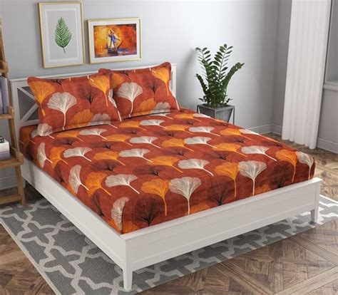 Buy BSB HOME® Aspire Collections 120 TC Microfiber Flat Double/Queen ...