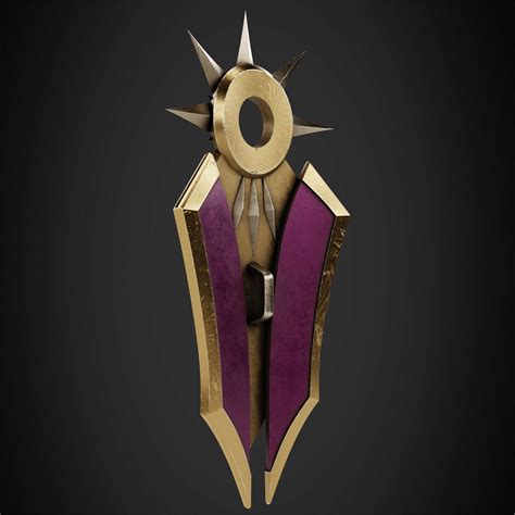League of Legends Leona Shield of Daybreak for Cosplay 3D model 3D ...