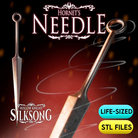 🪡 Hornet's Needle from Silksong STL Files | Life Sized | High Detail ...
