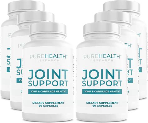 Amazon.com: PUREHEALTH RESEARCH Joint Support Supplement - with Calcium, Boswellia Serrata ...