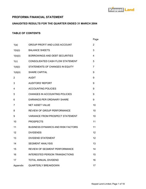 Image result for How to Do a Pro Forma Income Statement