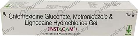 Buy Instacam Tube Of 15gm Mouth Gel Online at Flat 15% OFF | PharmEasy