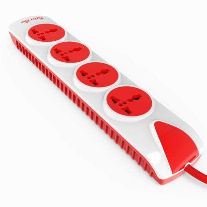 Fybros Qubic 4x1 International Sockets Power Extension Box 2 Meter ...