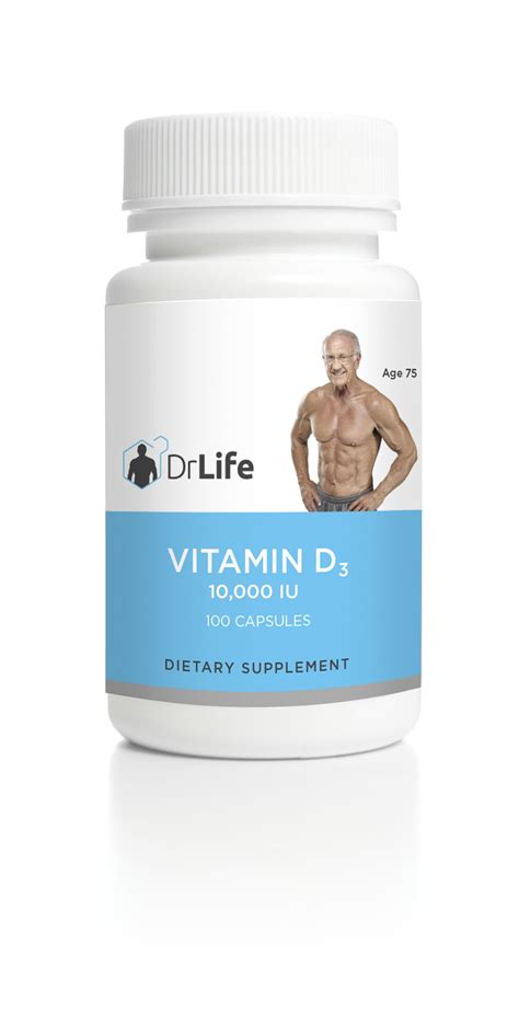 Vitamin D3 10,000 IU - Dr. Life