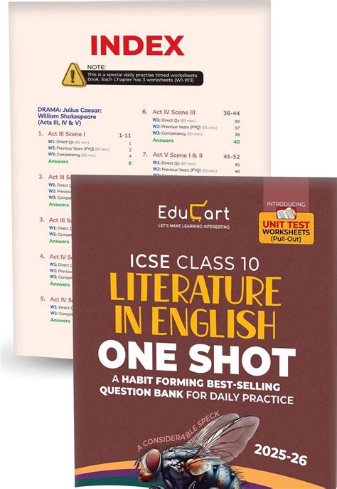 Educart ICSE Class 10 One Shot Question Bank 2026 – Physics | Chemistry ...