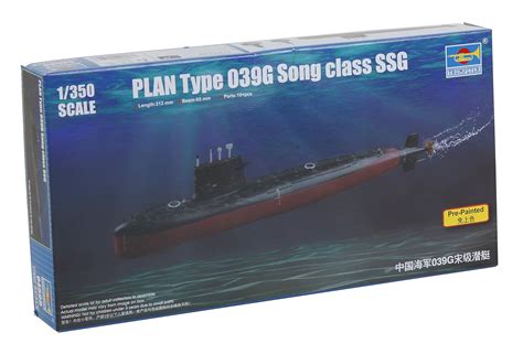 Trumpeter Plan Type 039G Song Class SSG Submarine Model Kit : Amazon.in ...