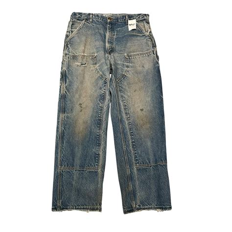① 00s Carhartt double knee denim pants | What’z up