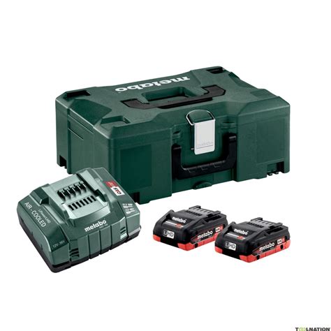 Metabo Accessories 685130000 Basic set 2 X LiHD 4.0 Ah Metaloc ()
