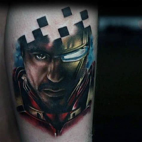 Tatuajes de Iron Man - 120 diseños, significado y mejores ideas