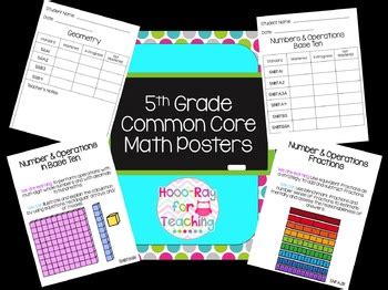 Image result for Math Posters for 5 Graders