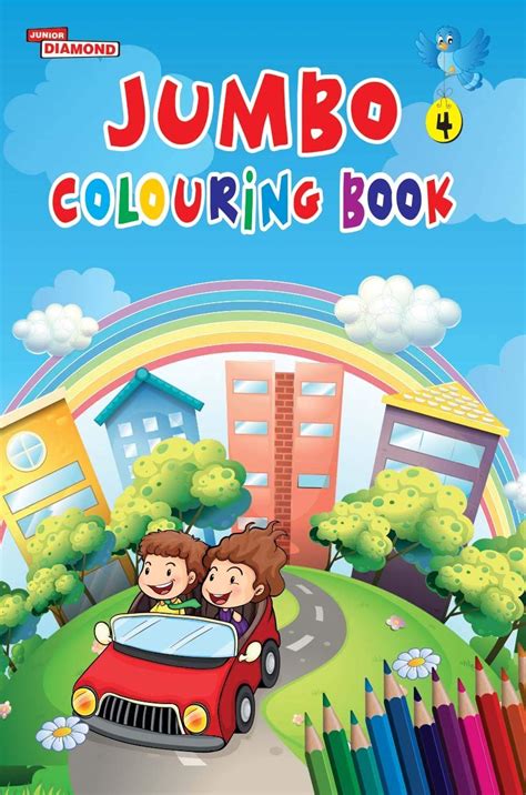 Buy Jumbo Colouring Book 04 PB English Book Online at Low Prices in ...