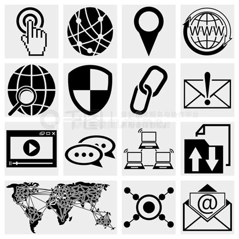 Internet 矢量图 的图像结果