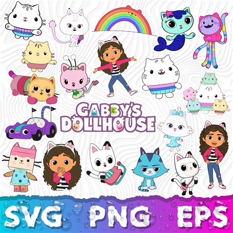 Gabby Dollhouse Characters Names at Jessica Fly blog