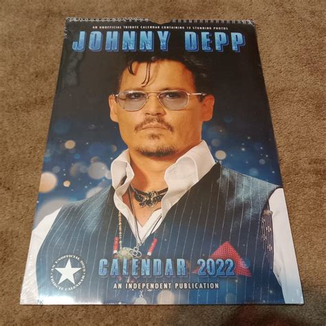 Johnny Depp 2022 calendar. Jack Sparrow. This is... - Depop