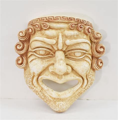 Greek Theatre Masks Comedy