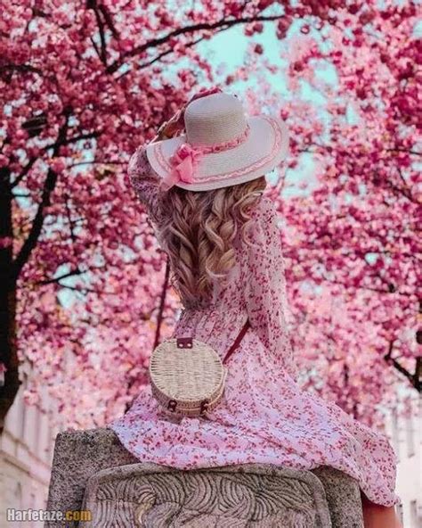 عکس پروفایل دخترانه صورتی فانتزی و خاص بدون متن