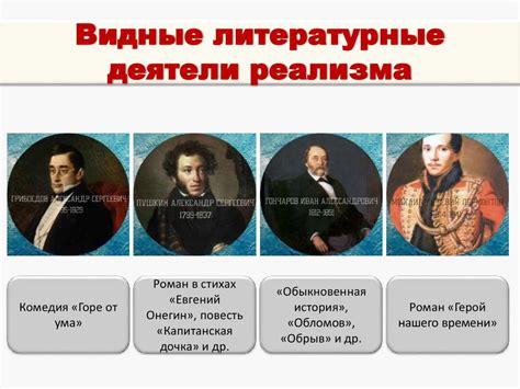 Литературные направления и течения. Реализм - презентация онлайн
