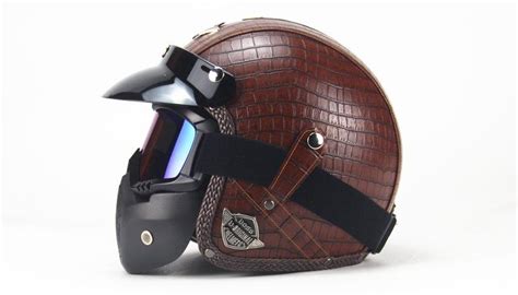 Premium Pu Leather Helmet – PerfenQ
