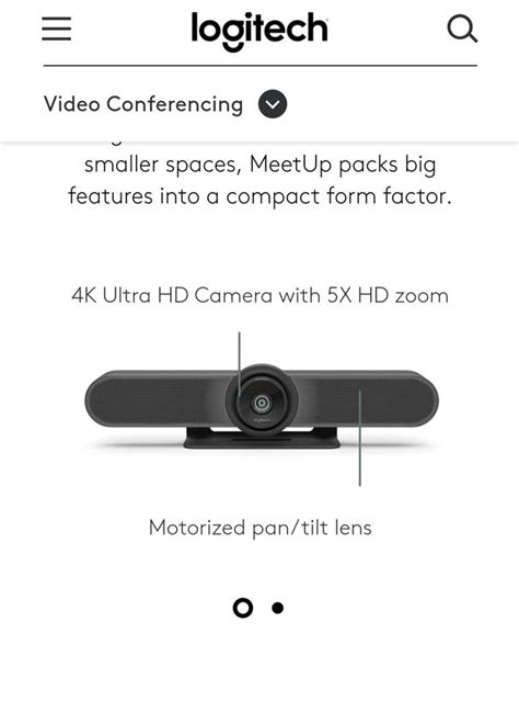Image result for Logitech Meetup Camera Review