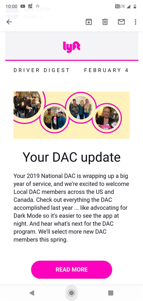 Thank you Lyft. THANK YOU. Dark mode makes being a driver so much more ...