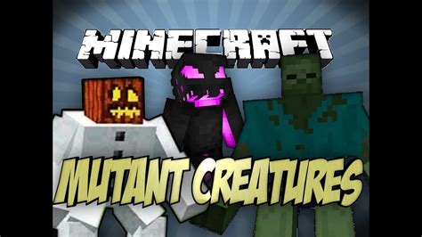 Image result for Minecraft Mutant Creatures Mod YouTube