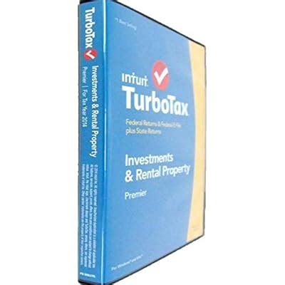 Buy Intuit 424529 Turbotax Premier 2014 Federal Plus State Plus Federal ...