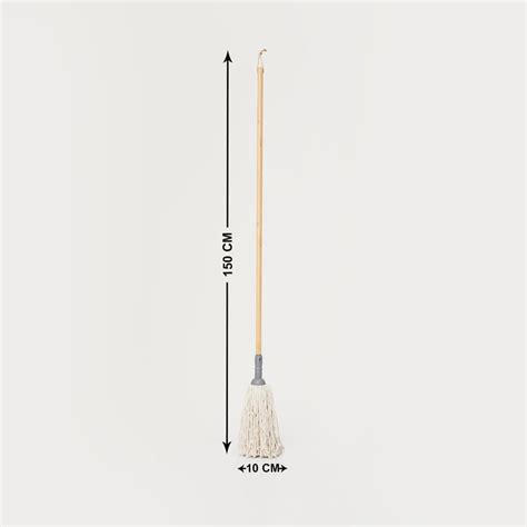 Buy Indus Brooks Bamboo Handle Mop from Home Centre at just INR 549.0