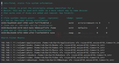 Image result for Fstab Syntax