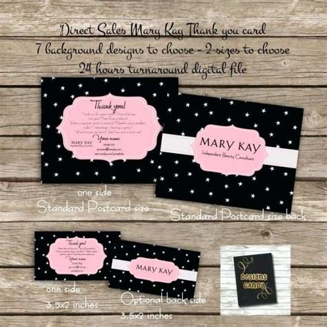 Mary Kay Business Card Template 的图像结果