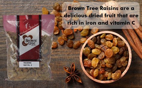Browntree Raisins Natal II 500g |Kishmish | Nutritious| Rich in Iron ...