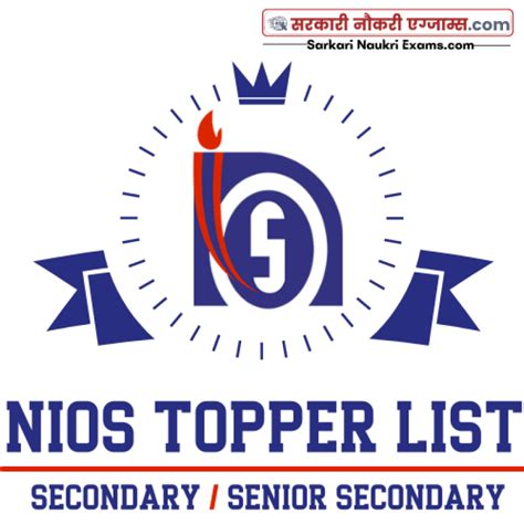 NIOS Board Topper List 2024: Who Topped 10th & 12th?