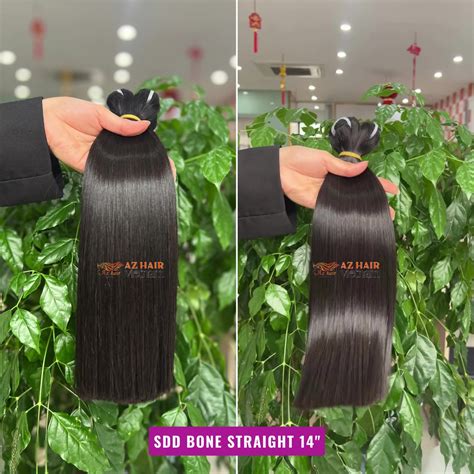 Hot Selling Raw Vietnamese Bone Straight Weft Hair Extensions Natural ...