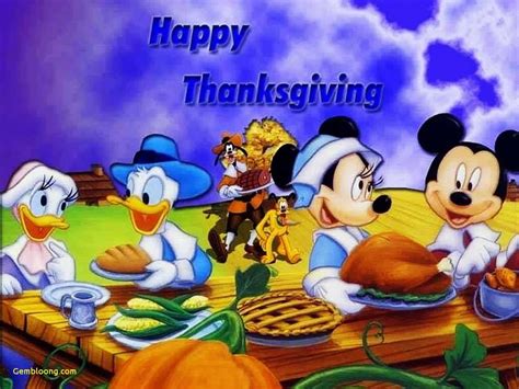 Mickey Mouse Thanksgiving Desktop Wallpapers - Top Free Mickey Mouse ...