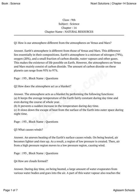 Class 9 Science Chapter 14 Exercise Solutions 的图像结果