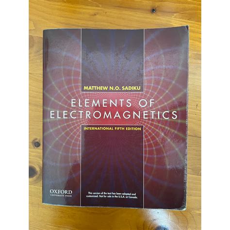 電磁學 Elements of Electromagnetics | 蝦皮購物