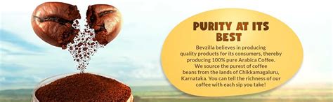 Bevzilla Instant Coffee Sachets & Bottle Pack With 25 Flavoured Coffee ...