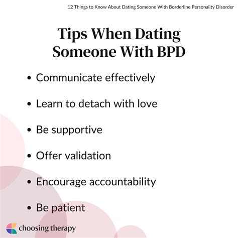 12 Tips for Dating Someone With BPD