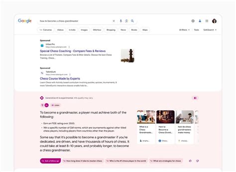 Google Search's generative AI experience: What it is and how it works